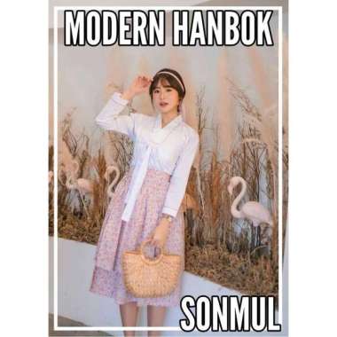 GRG KOREAN HANBOK MODERN BAJU CASUAL HANBOK KOREA SKIRT L