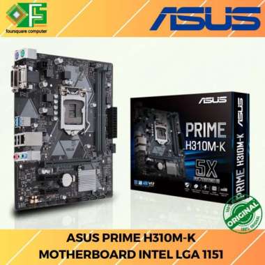 Motherboard Asus PRIME H310M-K Motherboard Intel LGA 1151 Resmi