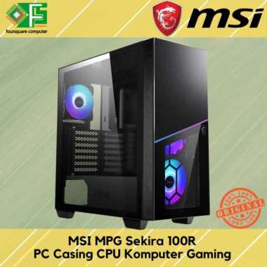 MSI MPG Sekira 100R PC Casing CPU Komputer Gaming