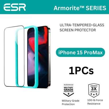 ESR ArmoriteTempered Glass for iphone 15 15 PLUS 15 PRO 15 PROMAX iPhone 15 PROMAX