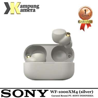 Sony WF 1000XM4 / WF 1000XM4 / WF1000XM4 Headphon Noise Canceling TWS Silver