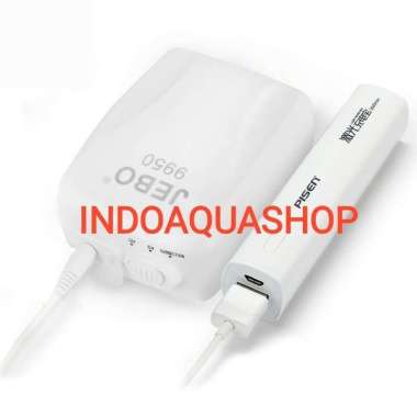 JEBO 9950 Pompa Aquarium mesin Aerator portable emergency AC DC power