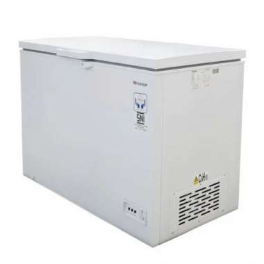 100% Produk Ori Sharp Frv 310 X / Chest Freezer 282 Liter + Kunci Box Pembeku Frv310X Multicolor