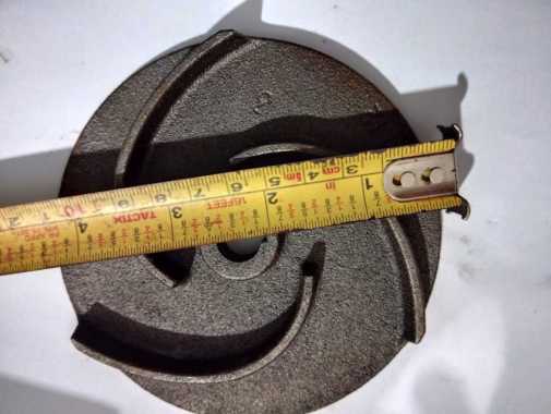 IMPELLER POMPA CELUP AIR KOTOR / SPERPART KIPAS POMPA 2INCH 1.1