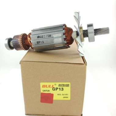 WM BULL Armature Angker GP13 for mesin straight gerinda hitachi