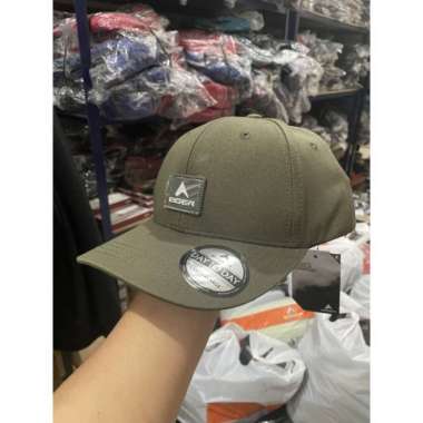 topi Eiger Viatorem topi trucker baseball topi pria outdoor original L D grey