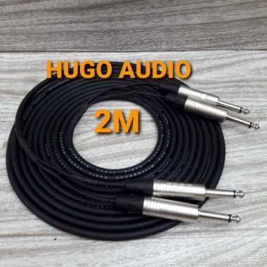 Kabel Audio Canare 2 Jack Akai Mono To 2 Jack Akai Mono 1-5 Meter 3 meter