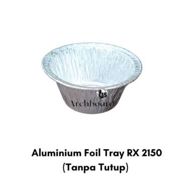 Alumunium Foil Cup RX 2150 / Aluminium Foil RX 2150 Tanpa Tutup (25 pcs)