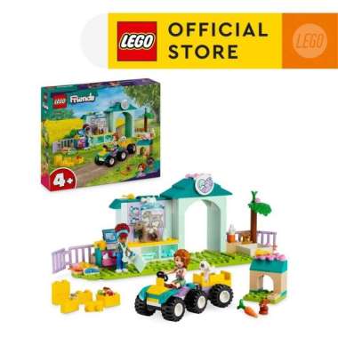 LEGO Friends 42632 Farm Animal Vet Clinic Toy (161 Pieces) Building Blocks for Kids (4 Tahun+)