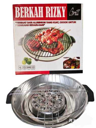 Grill pan/Alat pemanggang multipungsi bulat