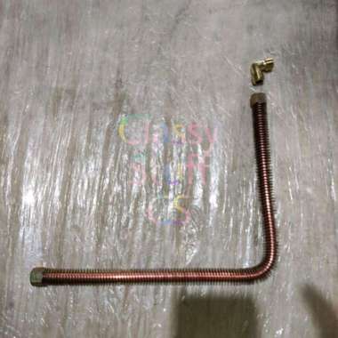 Pipa Tembaga + Elbow Sambungan Kompresor Portable 1 hp