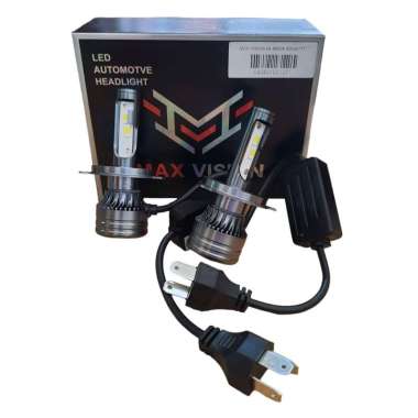 Lampu mobil led h4 foglamp headlamp h4 max vision 60 watt