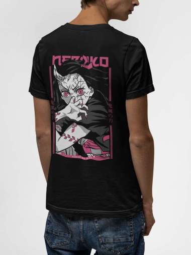 Baju Pria | Kaos Anime | Demon Slayer | Nezuko| 7 | S