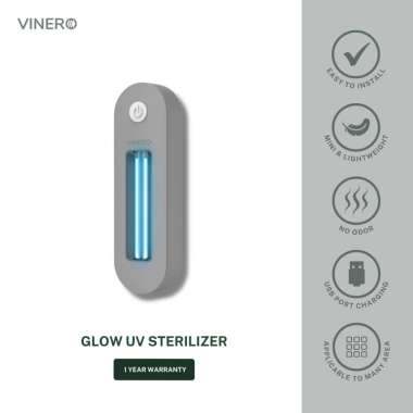 Vinero Glow Portable UVC Toilet Disinfection Sterilizer UV Cleaning