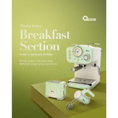 OXONE ECO ESPRESSO MACHINE OX-213 Mesin Kopi OX213 coffee maker Green Matcha