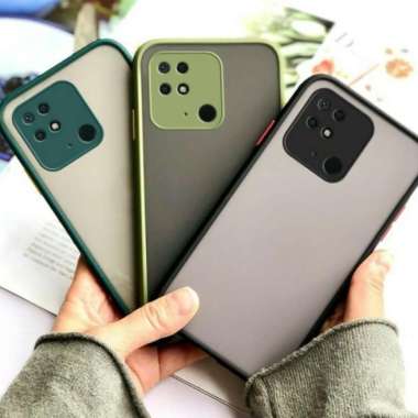Case Xiaomi Redmi 9c Premium Dove Transparent Terbaru redmi 10c - Hitam
