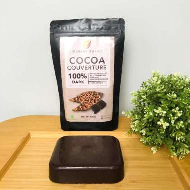 Organic Couverture 100% Chocolate - Real 100% couverture series 500gr