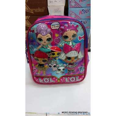 Tas sekolah anak perempuan TK gambar LOL LIVIN 0276