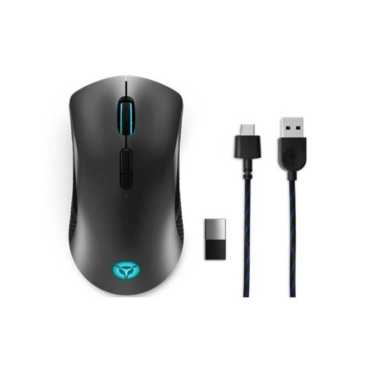 Lenovo Legion M600 RGB Wireless Gaming Mouse - Iron Grey Top Cover dan Black Body