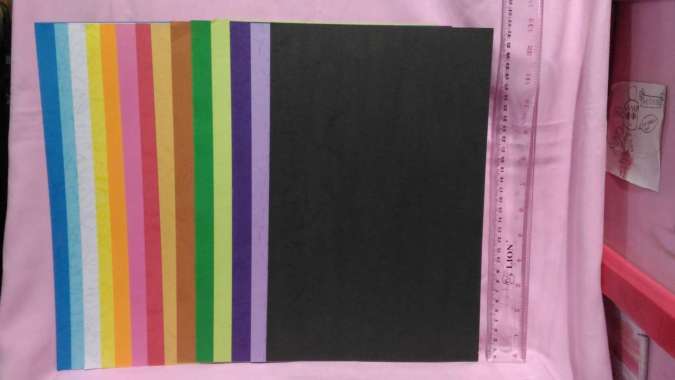 Kertas Karton Buffallo Bufalo Buffalo Bufallo Paper Kambing Warna Warni Folio F4 25lembar Bagus Mura