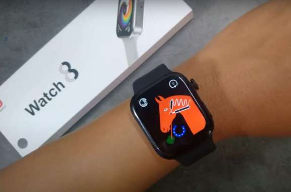 Smartwatch Series 8 Hiwatch i8 Pro Max Original Hitam