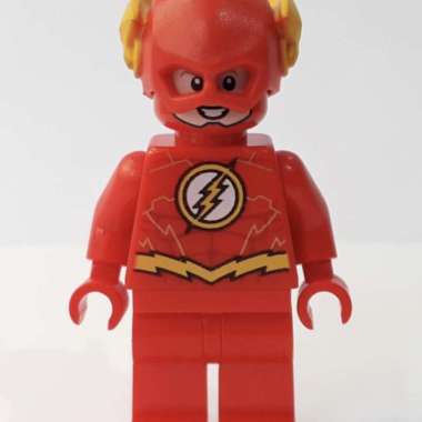 Lego minifigure flash dc marvel, flash minifigure with gold line