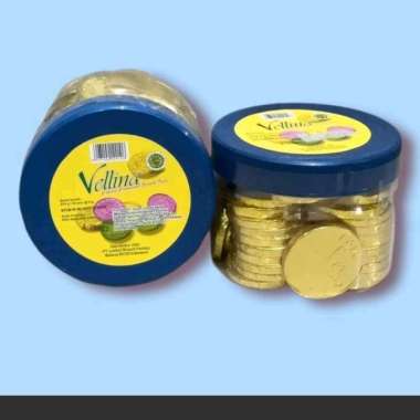 Vellina Coklat Compound bentuk koin (Toples)