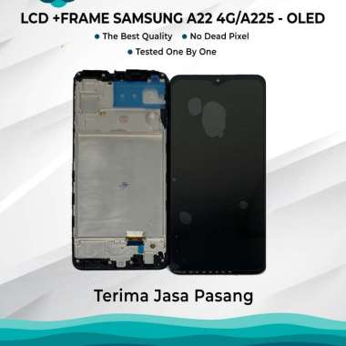 LCD SAMSUNG A22 A225 4G OLED + FRAME