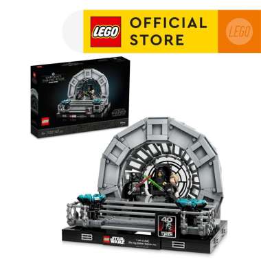 LEGO Star Wars 75352 Emperor's Throne Room Diorama (807 Pieces), Toys, Mainan Anak Laki Laki, Bricks