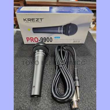 Mic Kabel Krezt Pro 9900 Black Tanpa Switch