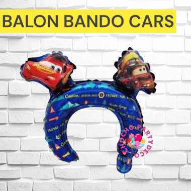 Balon Bando CARS MCQUEEN / Balon Foil Cars Lighting Mcqueen Balon Bando Cars