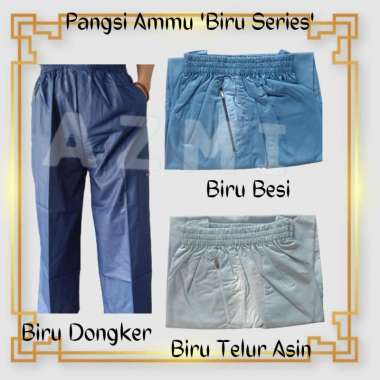 Celana Pangsi By Ammu Dewasa Biru Series Celana Pangsi Sirwal Termurah XL biru benhur