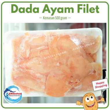 Daging Dada Ayam Fillet Iris Tipis Chicken Slice Teriyaki Shihlin