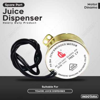 Motor Dinamo Juice Dispenser For Tomori Juice Dispenser