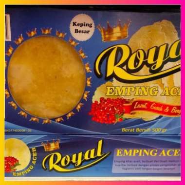 Emping Aceh/Royal Emping Aceh Besar 500 Gr