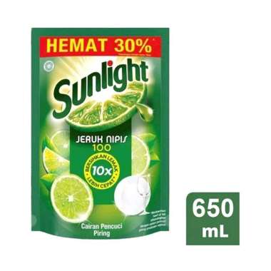 sunlight 650ml / sunlight sabun cuci piring 650ml