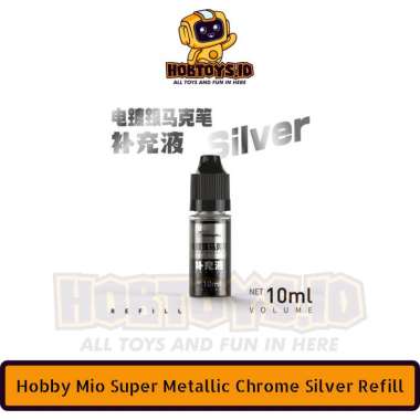 Hobby Mio Super Metallic Chrome Silver Refill