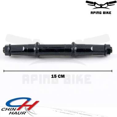 As Tengah Kotak Sepeda Chinhaur 5R As Gear Cotterless As Gir BB Axle