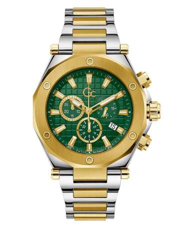 GC Z18003G9MF - GC Legacy Chrono Metal Gold Men's Watch Original