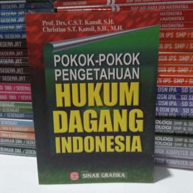Buku Pokok-Pokok Pengetahuan Hukum Dagang Indonesia - C.S.T. Kansil