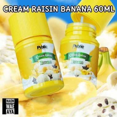 CREAM RAISIN BANANA 60ML 2023 6