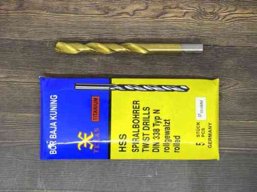 Mata Bor Besi Baja Kuningan / Bor Baja Kuningan 10mm
