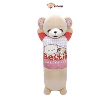 ISTANA BONEKA Bantal Guling Jumbo Boney Bestie Premium Bear Cocok Untuk Tidur dan Hadiah Anak Dewasa