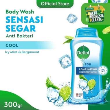 Promo Harga Dettol Body Wash Cool 300 ml - Blibli