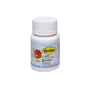 SIRPLUS RASA STROBERI 200 TAB PEMANIS PUYER ANAK 20 GR