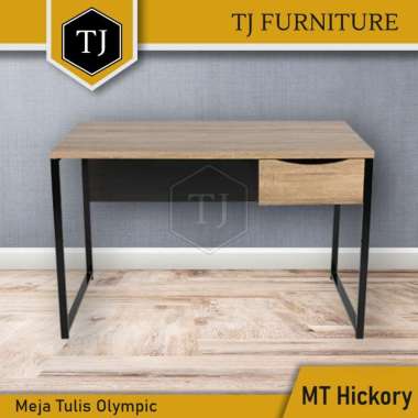 Olympic MT Hickory Meja Komputer / Meja Kantor / Meja Kerja / Meja Tulis / Meja Belajar Minimalis