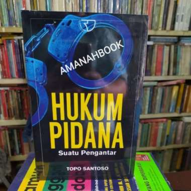 Buku Hukum Pidana Suatu Pengantar - Topo Santoso