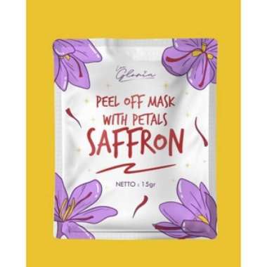 Lea Gloria Peel Off Mask 15gr | Masker Wajah PEEL OFF Saffron