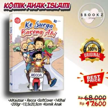 Ke Surga Bareng Abi Vbi_Djenggotten Sc Alkautsar Komik Anak Islami
