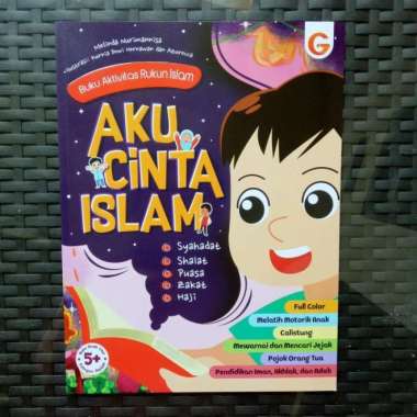 Buku Aktivitas Rukun Islam - Aku Cinta Islam, Buku Anak